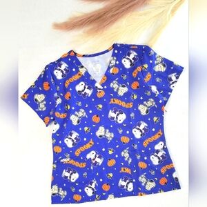 Peanuts Halloween Costume Blue and Orange Delight‎